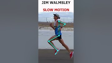 Jim Walmsley running a 100k (Slow Motion)