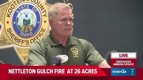 Kootenai County Sheriff identifies suspected shooter in deadly Coeur d'Alene ambush
