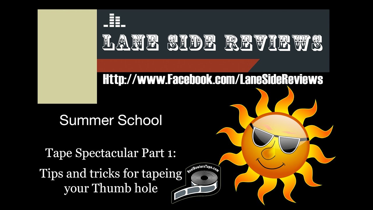 Summer School - Tape Spectacular Part 1 with Lane Side Reviews 