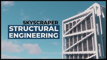 Minecraft Skyscraper using Real Structural Engineering (11 Odawn St.)