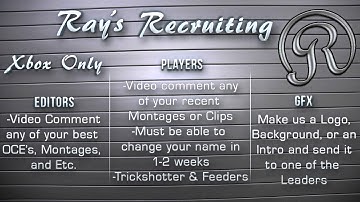 Ray is Recruiting!!! ( No Clan Tag )