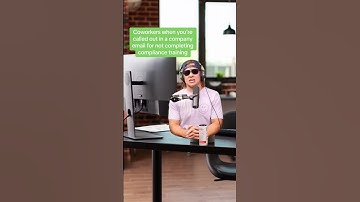 Called Out for Compliance Training  #compliance #compliancetraining #funny #corporatetraining