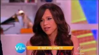 The View's Rosie Perez Openly Discusses Racism Against Blacks by Some Latin People