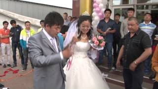 Свадьба Ван Цзянь и Жэн Пэн Пэн 15 06 2014