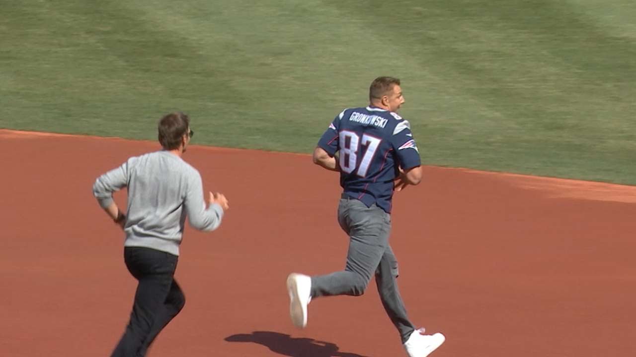 Brady's jersey returned, Gronk steals it