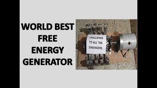Free Energy Generator By wasif Kahloon Magnet Energy Explained the Overall Ideas of Magnet Generator