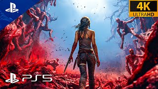 The Tomb Raider™ LOOKS ABSOLUTELY AMAZING on PS5 | Ultra Realistic Graphics Gameplay [4K 60FPS HDR]