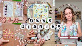 a week at my desk ✶ stationery haul, journal with me
