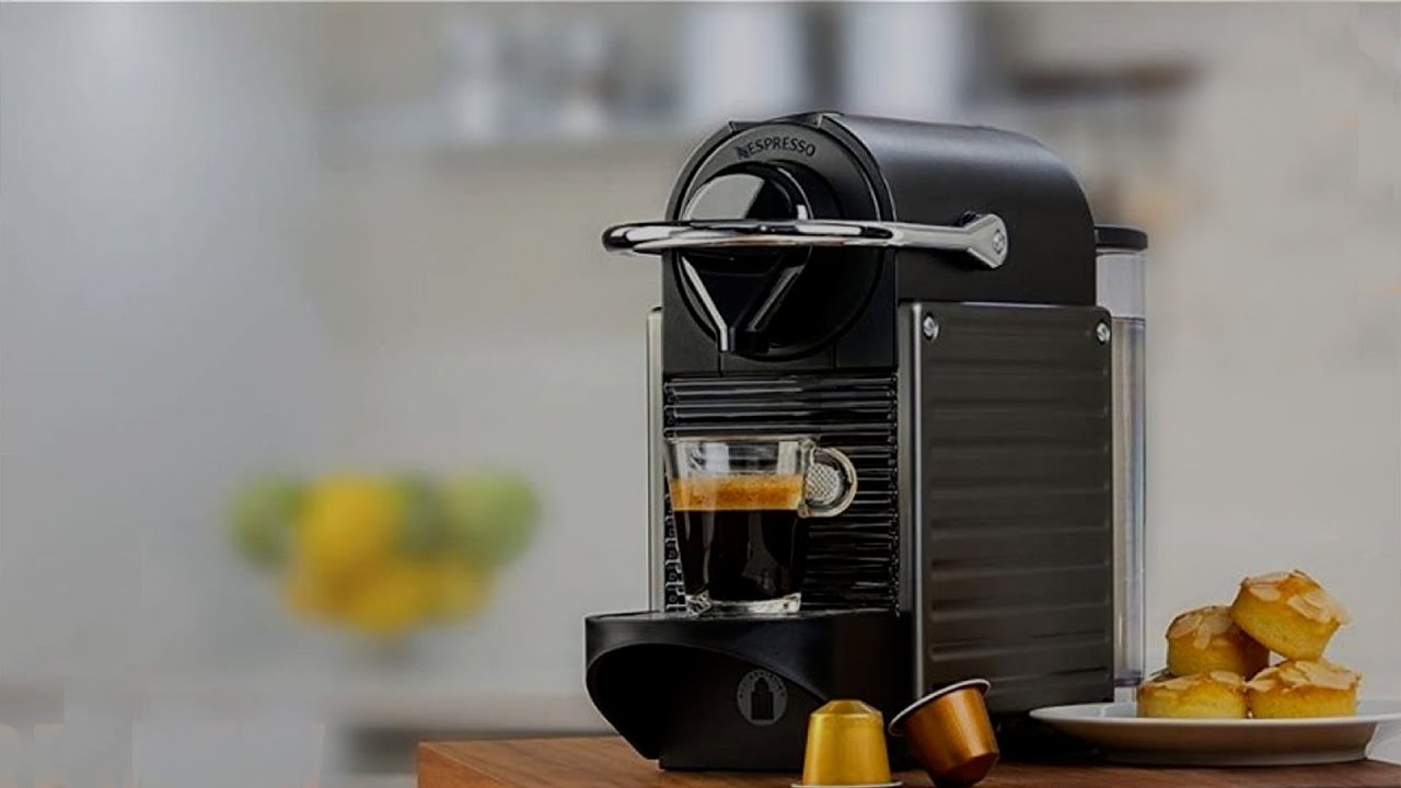 Nespresso Pixie Original Espresso Machine by Breville, Titan