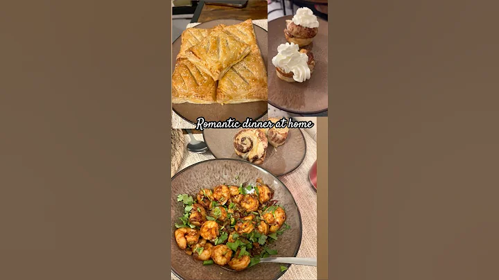 Candlelit Bliss: A Romantic Dinner for Two at Home🥰 #shorts #dinnerdate