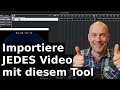 Mit diesem kostenlosen Tool jedes Video in Cubase importieren