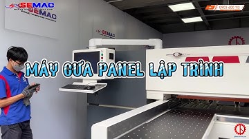 Máy cắt ván công nghiệp panel saw semac SMHH 280 - Máy cưa panel cắt tối ưu