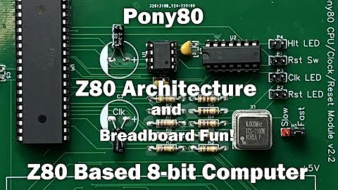 Pony80 - Z80 CPU Architecture - My Z80 homebrew computer! - 天天要聞