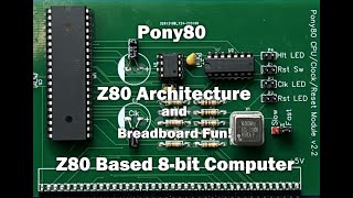 Pony80  Z80 CPU Architecture  My Z80 homebrew computer!