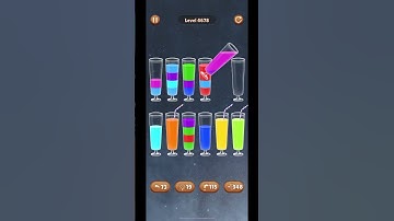 Water Sort Puzzle level 4678 short