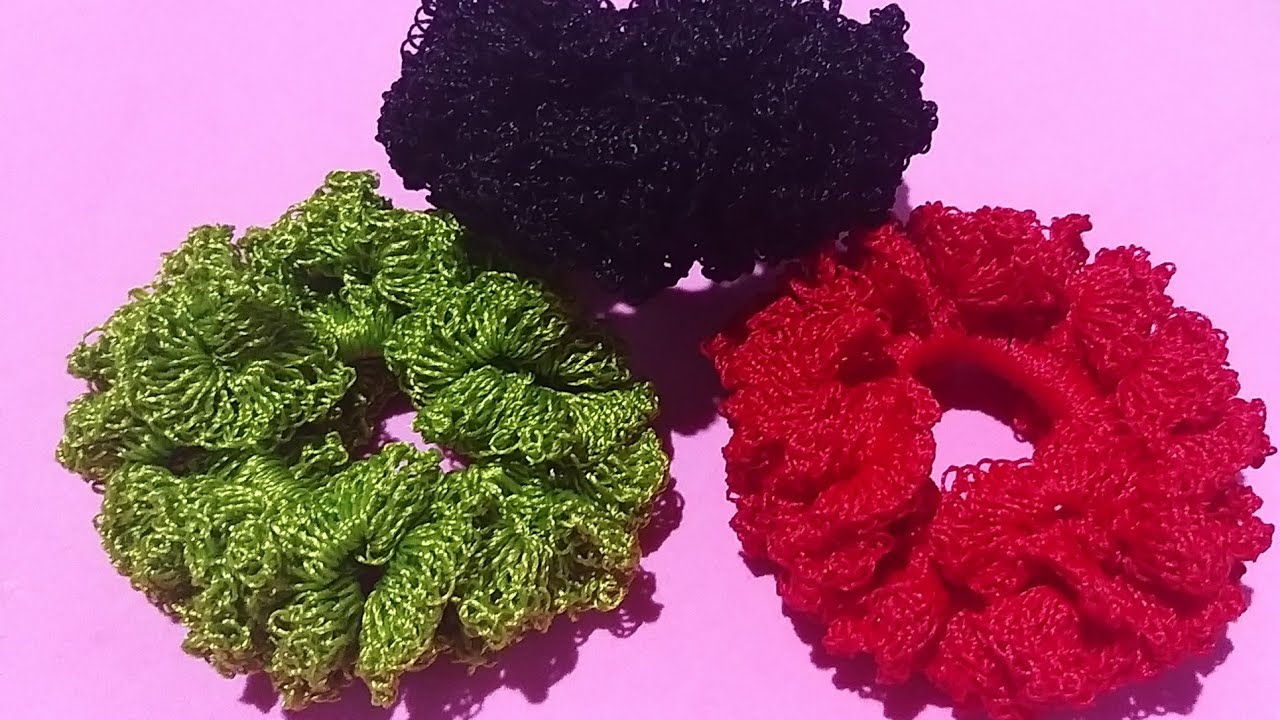 como fazer xuxa pompom de crochê.