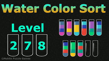 Water Color Sort - Level 278