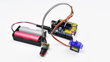 How to control the servo servo with Arduino? Potentiometer