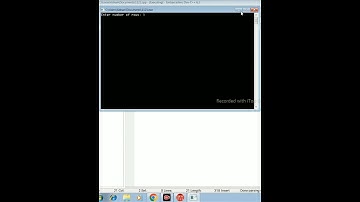 Inverted Half-Pyramid Using Numbers