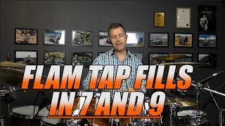 Drum Lessons - Flam Taps In 7 + 9