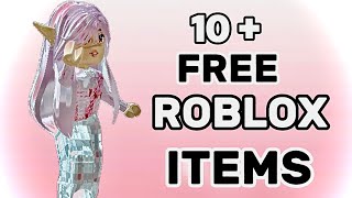 HURRY! Get 10+ FREE ROBLOX ITEMS!