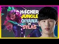 Challenger H4cker's Qiyana Jungle: Master Advanced Roaming & Element Combos | Engsub