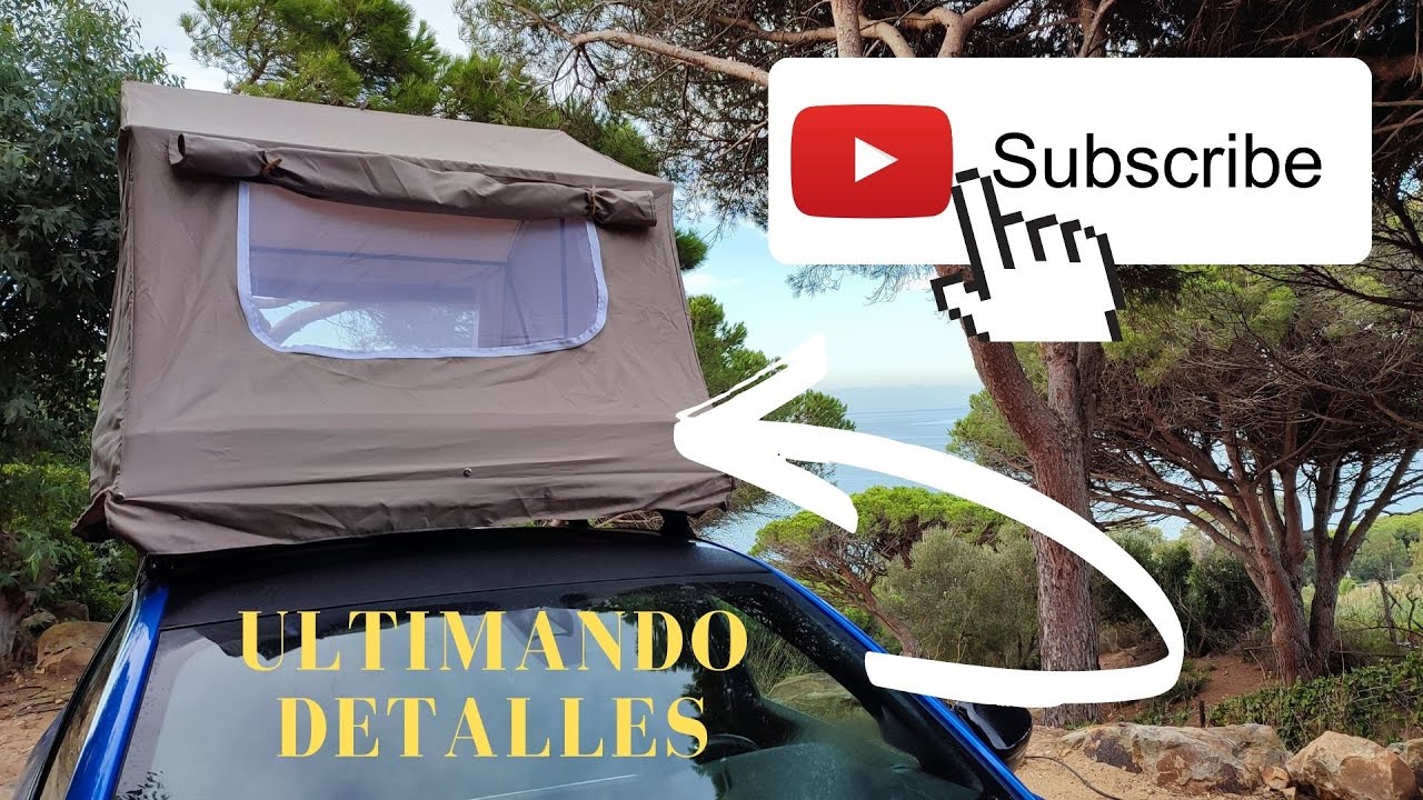 TERMINAMOS NUESTRA TIENDA DE TECHO.