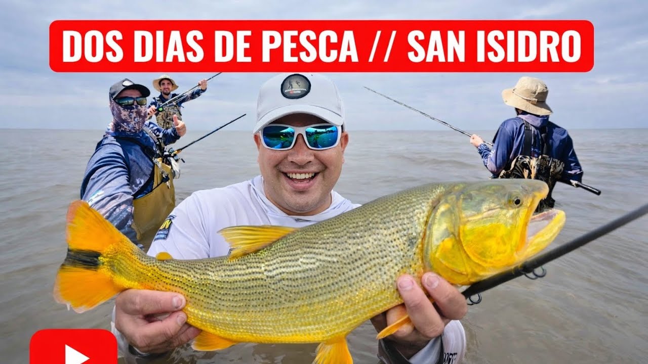 ​¡LOCURA de DORADOS en San Isidro! 😱 No paramos de sacar (2 días de pesca vadeando) 🔥