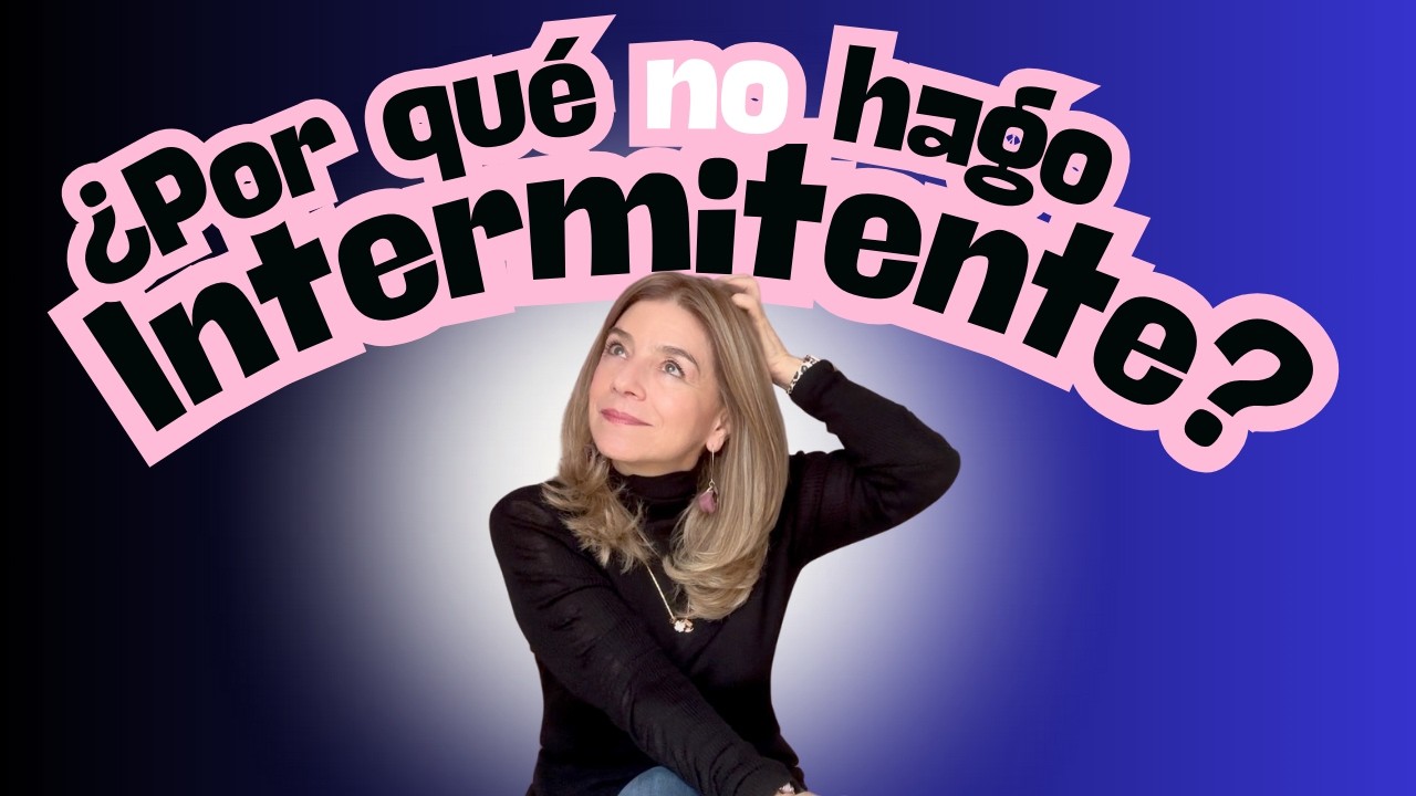 Ayuno intermitente: ¿es igual en mujeres? ¿Recomendable en la menopausia? Mi visión
