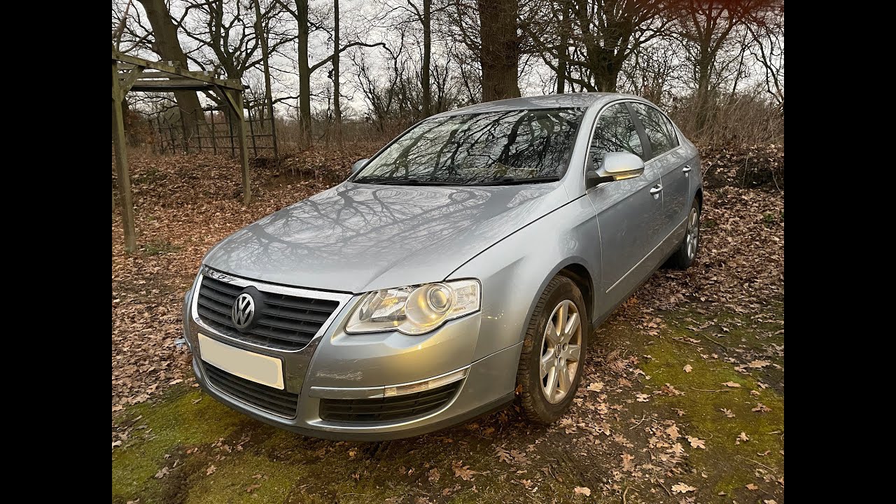 VW Passat B6 saloon color code location 