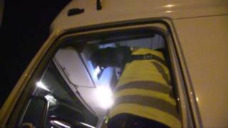 Opration anti Poids Lourds dans la traverse d'Avallon (89)