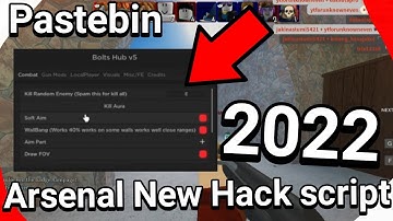Arsenal 2022 hack script supported krnl! (PASTEBIN)