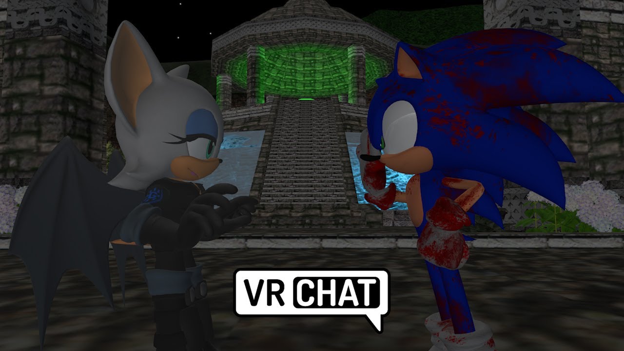 Möbius 1984: Weird Encounter... (Rouge meets another Sonic at Mystic Ruins) ⚠️A bit scary⚠️