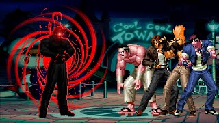 [KOF Mugen] Valmar Rugal vs Super Hero Team