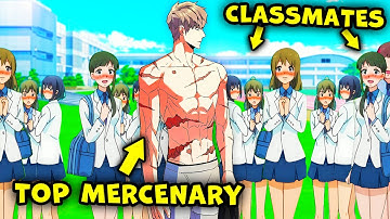 (Full) When A MERCENARY Uses COMBAT TACTICS To Rule The CLASSROOM - Manhwa Recap