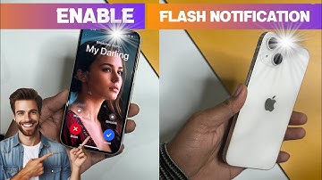 iPhone Me Flashlight Call Kaise Kare | iPhone Notification Flash | How To Enable Flash Alert  iPhone
