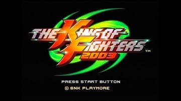 The King of Fighters 2003 Longplay (Playstation 2)