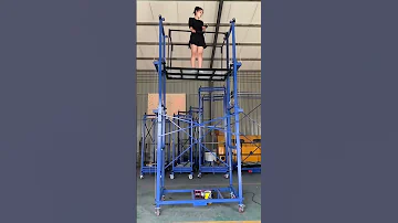 Electric Scaffold Lift Platform For Export 