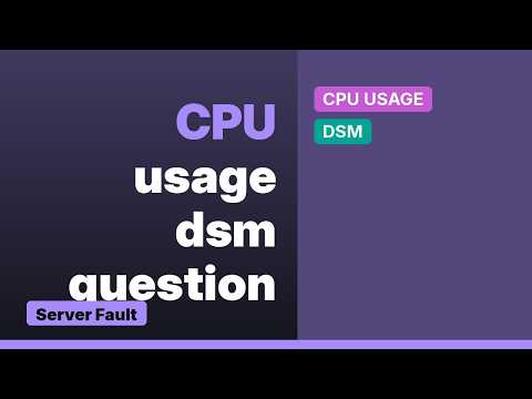 High CPU Load on Synology by smbd (2 Solutions!!)