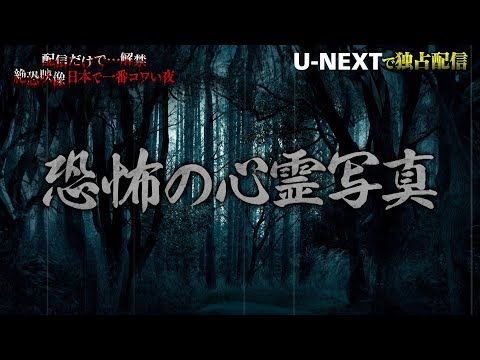 【収録後インタビュー】#6 恐怖の心霊写真『配信だけで…解禁  絶恐映像 日本で一番コワい夜』｜U-NEXTで3月28日より独占配信！