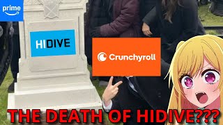 IS HIDIVE DYING! OSHI NO KO IS COMING TO CRUNCHYROLL!
