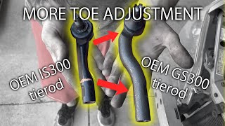 GS 300 Toe Arm Swap on IS 300: EP3