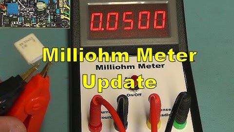 Scullcom Hobby Electronics #43 - Milliohm Meter Update
