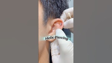 ✨Helix Piercing✨ #piercing #tinybox #xokhuyen #piercings #bamlotai