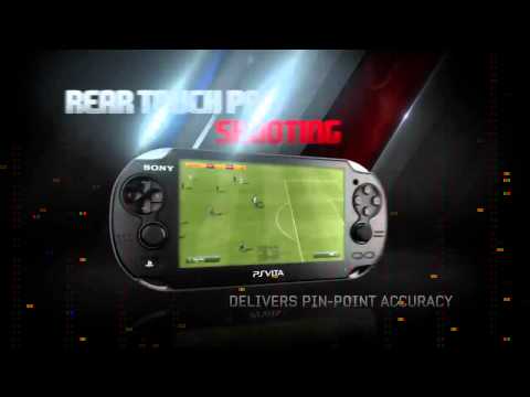 Видео: Подробности за EA FIFA Vita контроли, онлайн
