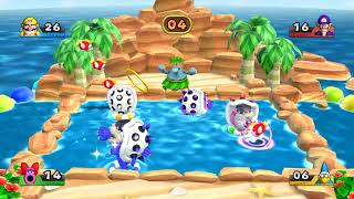 Mario Party 9 Special Character Minigames. Wario Vs Waluigi Vs Birdo Vs Kamek. ( Master CPU )