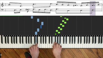 J.S. Bach: Invention 1 in C major, Full Tutorial -- Synthesia, Sheet Music, and Performance