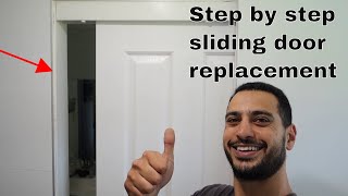 How To Replace A Sliding Cavity Pocket Door Remove And Install You How To Replace A Sliding Cavity Pocket, Install Sliding Door Into Wall Cavity