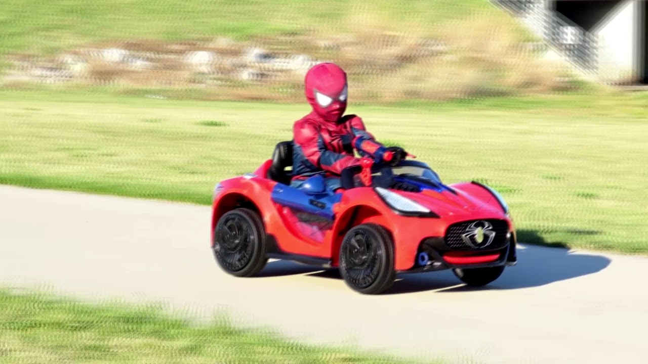 spiderman power wheel