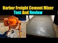 Harbor Freight Cement Mixer Review and DIY TEST! | Tool Reviews |